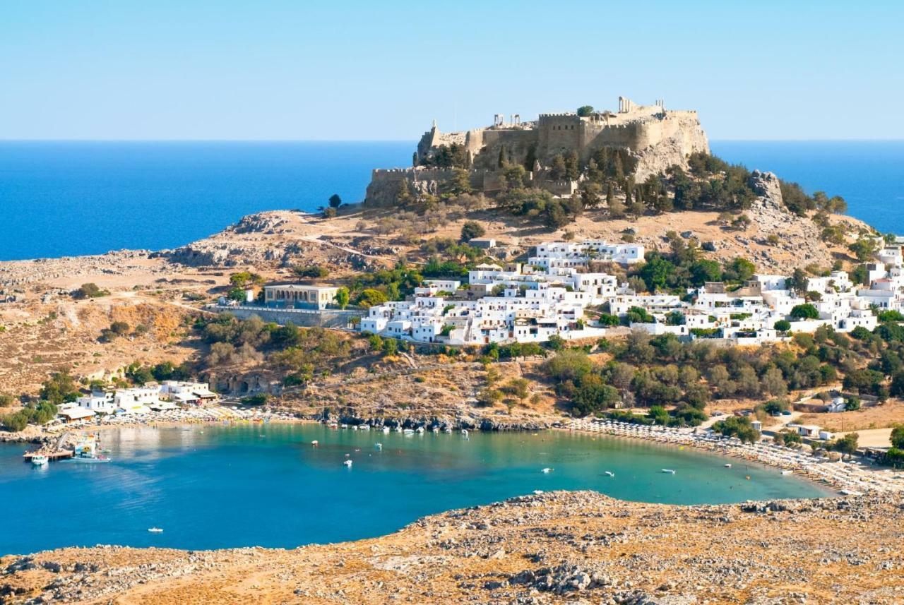 Casa Pietra Lindos Luxury Traditional House Luaran gambar